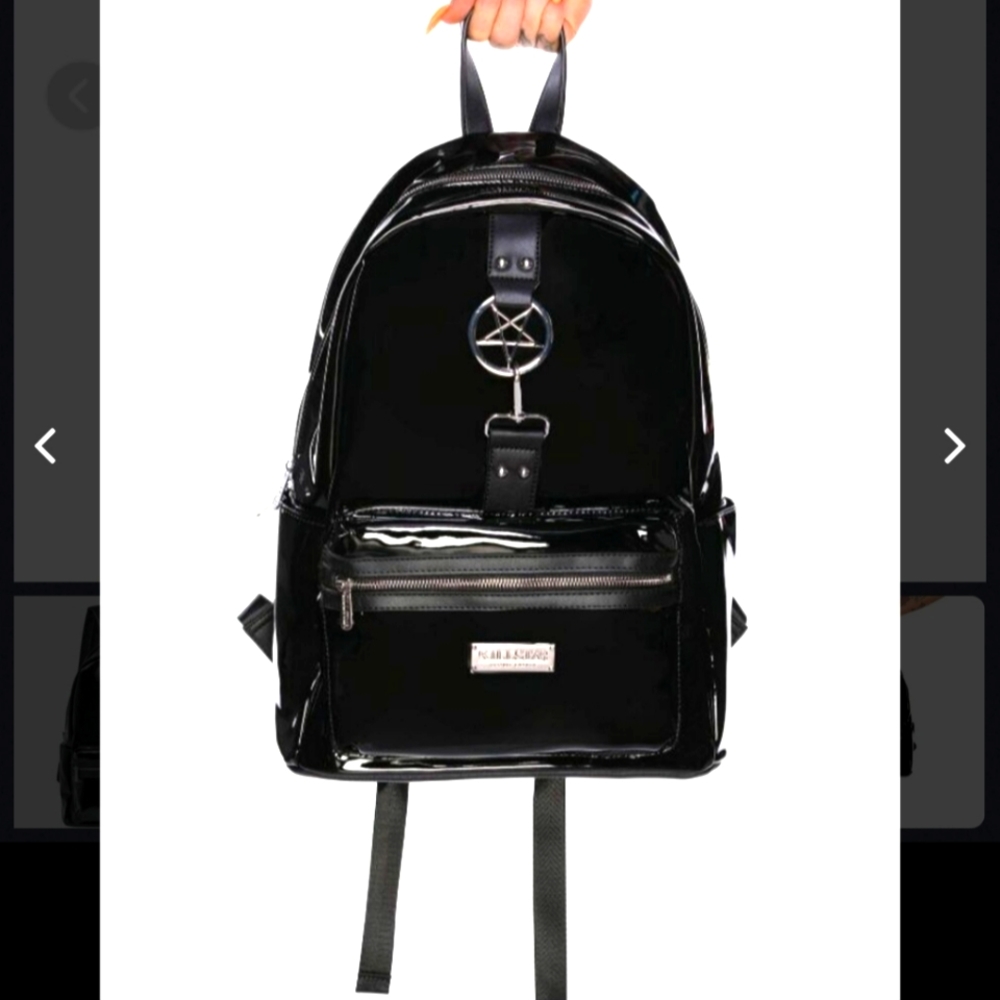 Backpack KILLSTAR - Primal Scream - BLACK